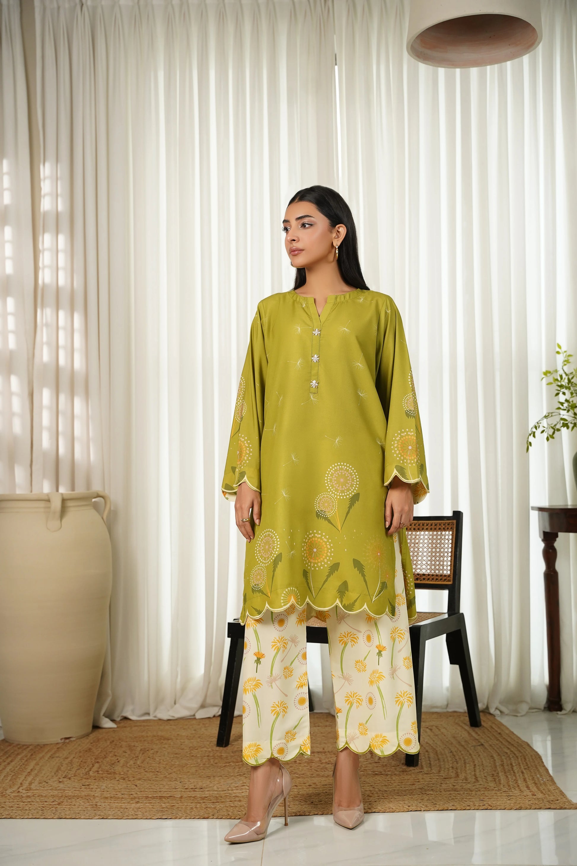 BRANDSINN-2PC SHAMOZE SILK PRINTED SHIRT & SHAMOZE SILK PRINTED TROUSER-BIC-2004
