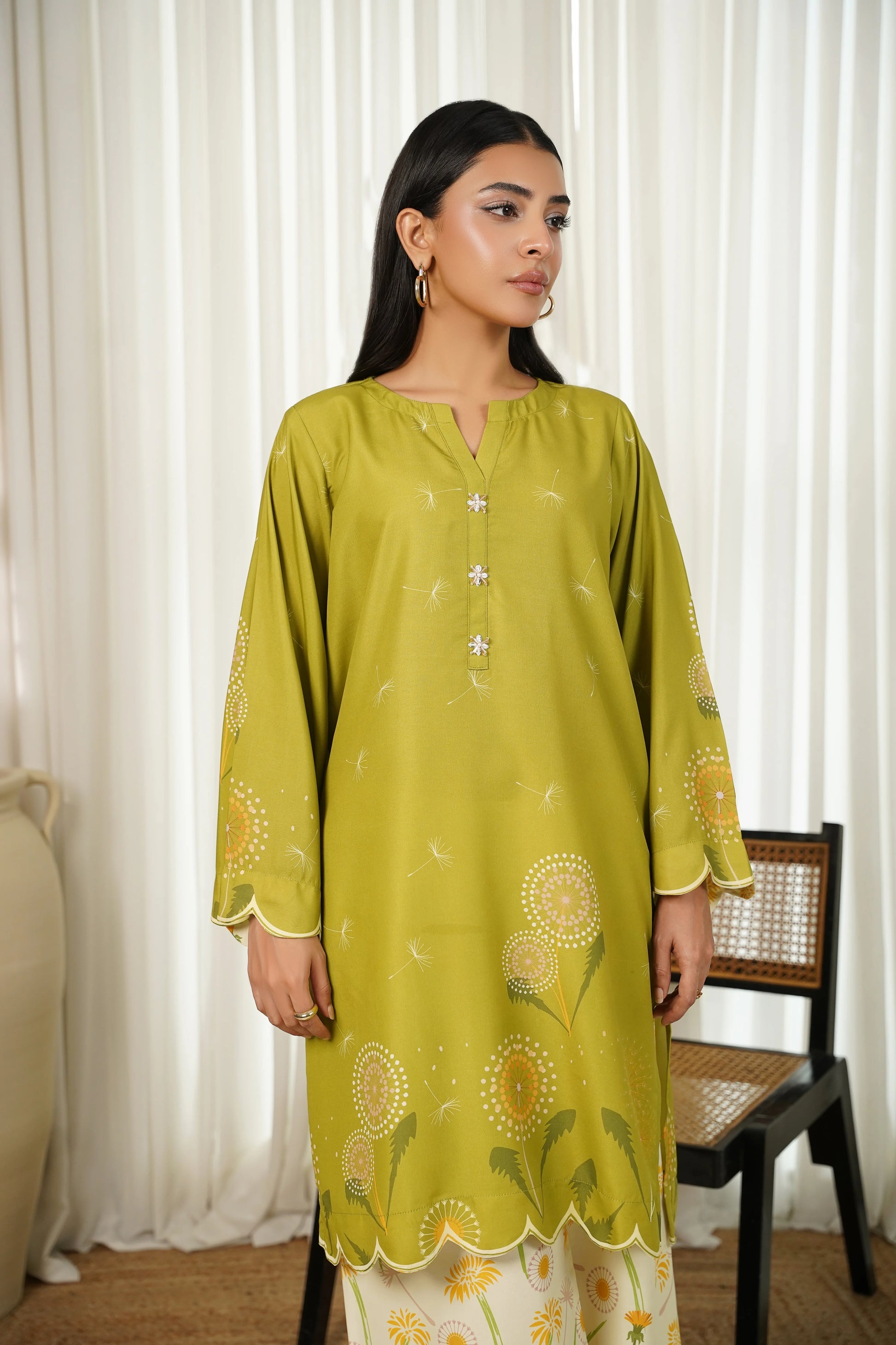 BRANDSINN-2PC SHAMOZE SILK PRINTED SHIRT & SHAMOZE SILK PRINTED TROUSER-BIC-2004