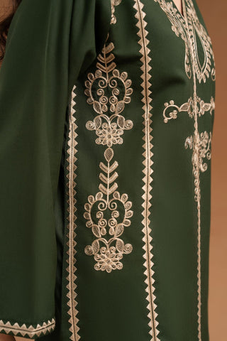 LAZULI-2PC LAWN EMBROIDRED SHIRT WITH LAWN EMBROIDRED TROUSR-BIC-3463