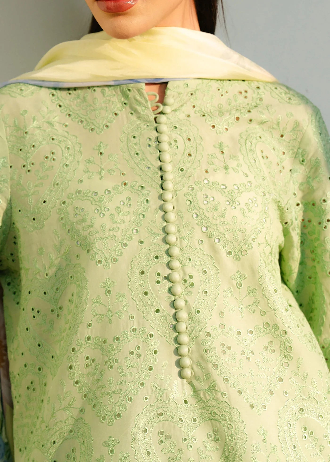 ZARA SHAH JAHAN - 3PC LAWN EMBROIDERED SHIRT WITH MONARK PRINTED DUPATTA AND TROUSER-BIC-3753