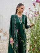YARD-3PC LAWN EMBROIDERED SHIRT WITH KHAADI NET EMBROIDERED DUPATTA AND TROUSER-BIC-4827