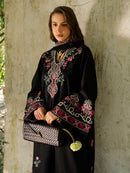 YARDS-3PC LAWN EMBROIDERED SHIRT WITH KHADDI NET EMBROIDERED DUPATTA AND TROUSER-BIC-4852