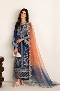 GARNET-3PC LAWN EMBROIDERED SHIRT WITH ORGANZA TYE&DYE EMB DUPATTA AND TROUSER-BIC-4894