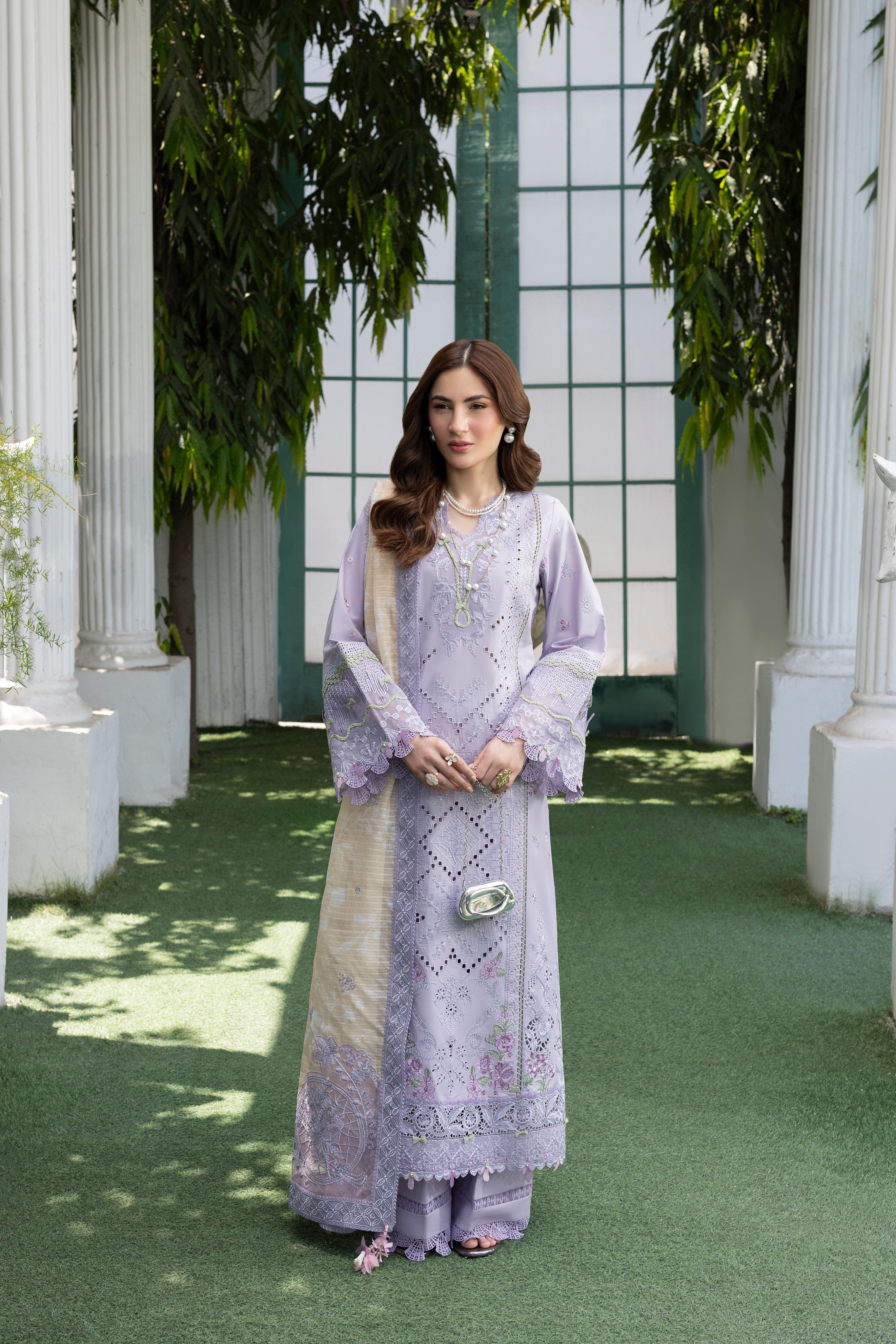 MEHMAL-LAVENDER-LAWN EMBROIDERED-MBN-04