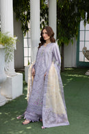 MEHMAL-LAVENDER-LAWN EMBROIDERED-MBN-04