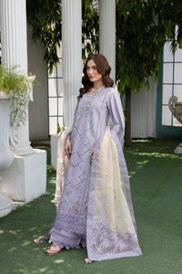 MEHMAL-LAVENDER-LAWN EMBROIDERED-MBN-04