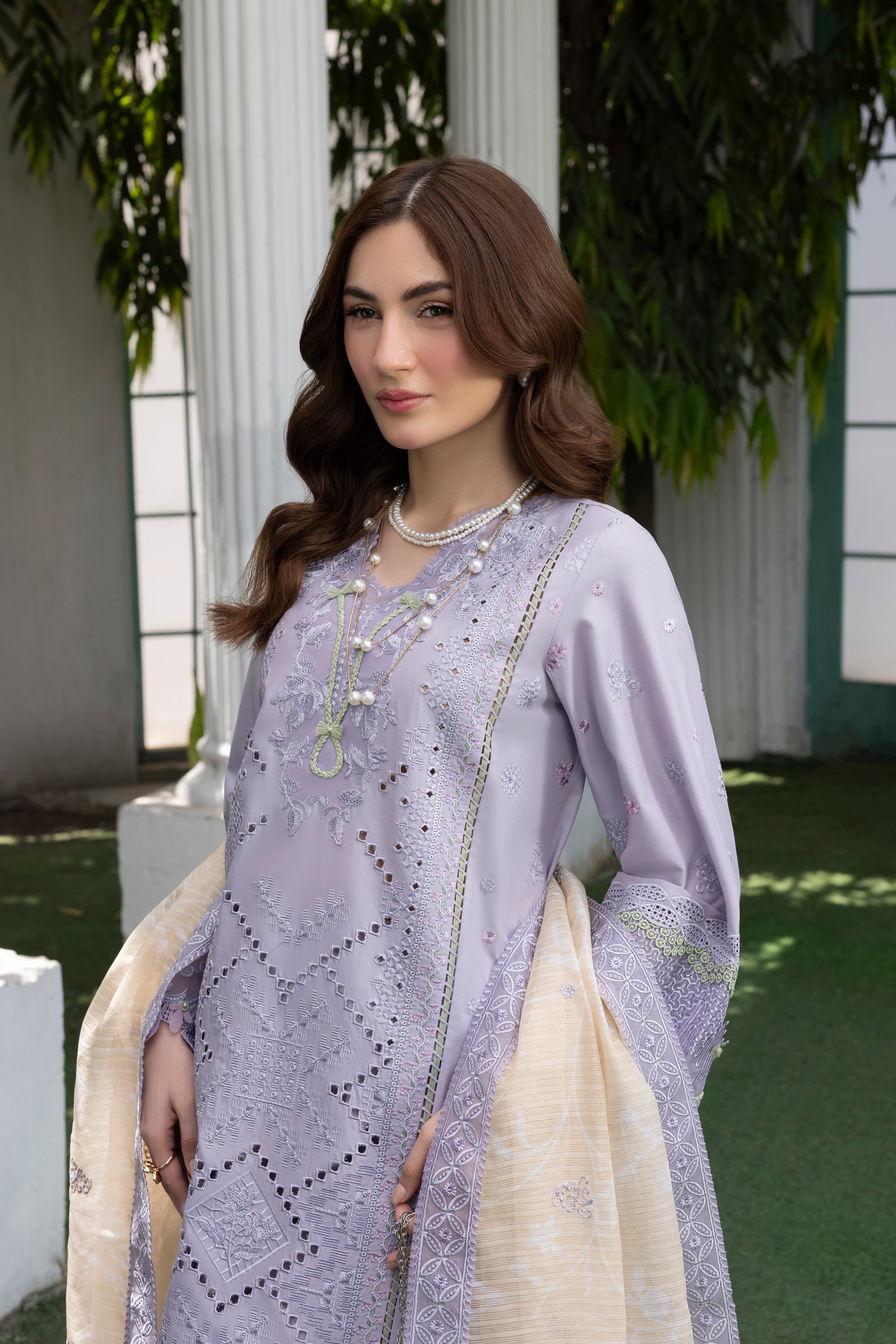 MEHMAL-LAVENDER-LAWN EMBROIDERED-MBN-04