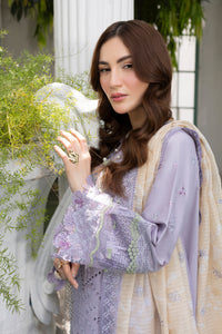 MEHMAL-LAVENDER-LAWN EMBROIDERED-MBN-04