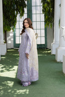 MEHMAL-LAVENDER-LAWN EMBROIDERED-MBN-04