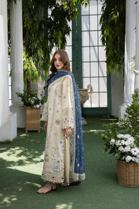 MEHMAL-SNOW DROP--LAWN EMBROIDERED-MBN-03