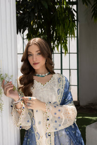 MEHMAL-SNOW DROP--LAWN EMBROIDERED-MBN-03