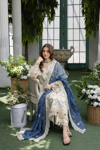 MEHMAL-SNOW DROP--LAWN EMBROIDERED-MBN-03