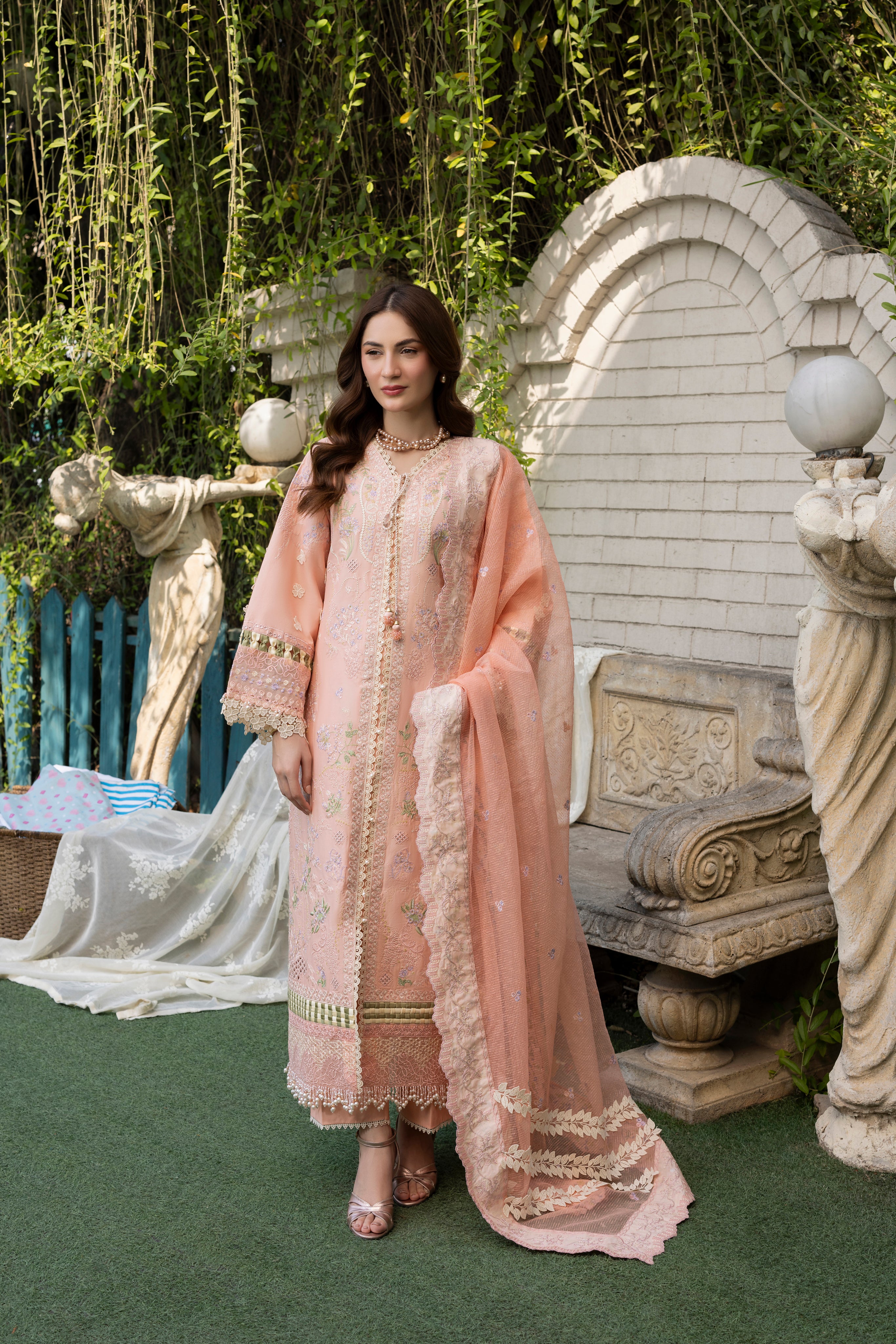 MEHAML-PETALS-LAWN EMBROIDERED-MBN-05