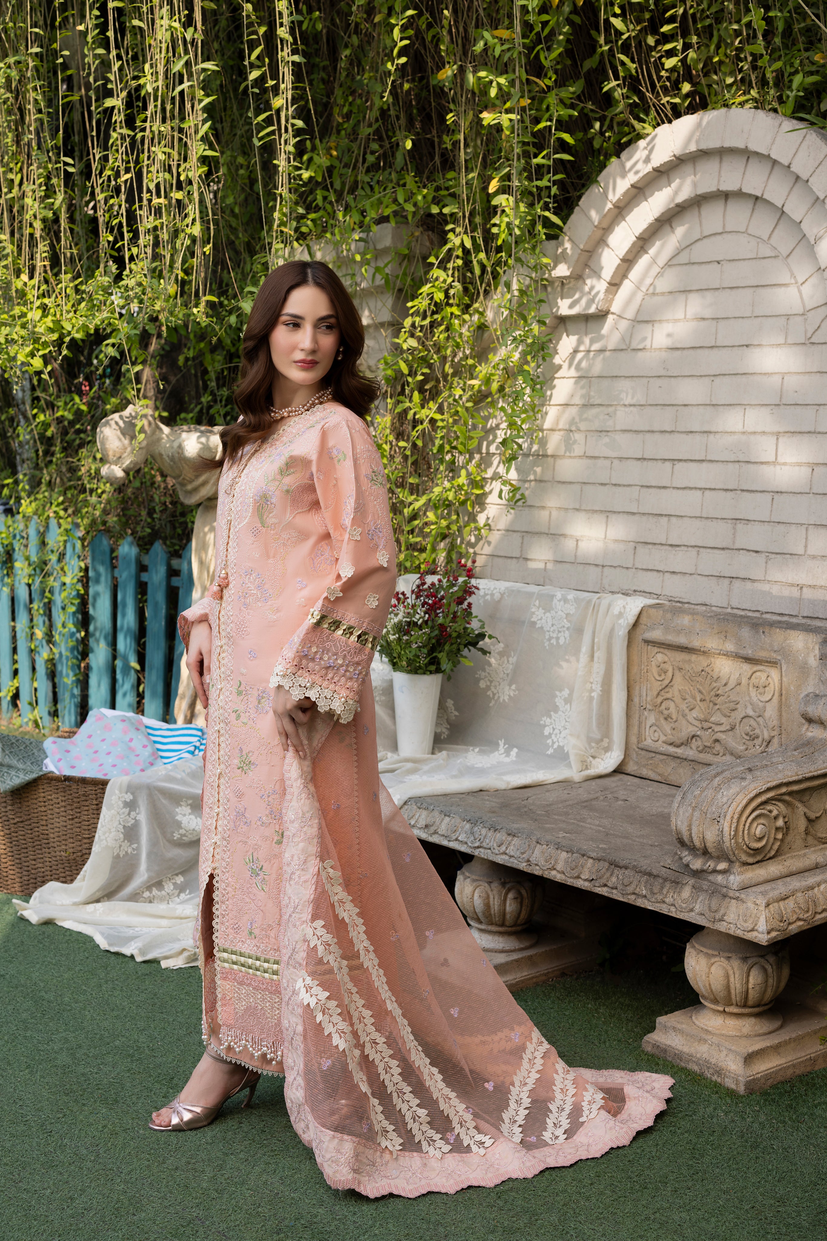 MEHAML-PETALS-LAWN EMBROIDERED-MBN-05