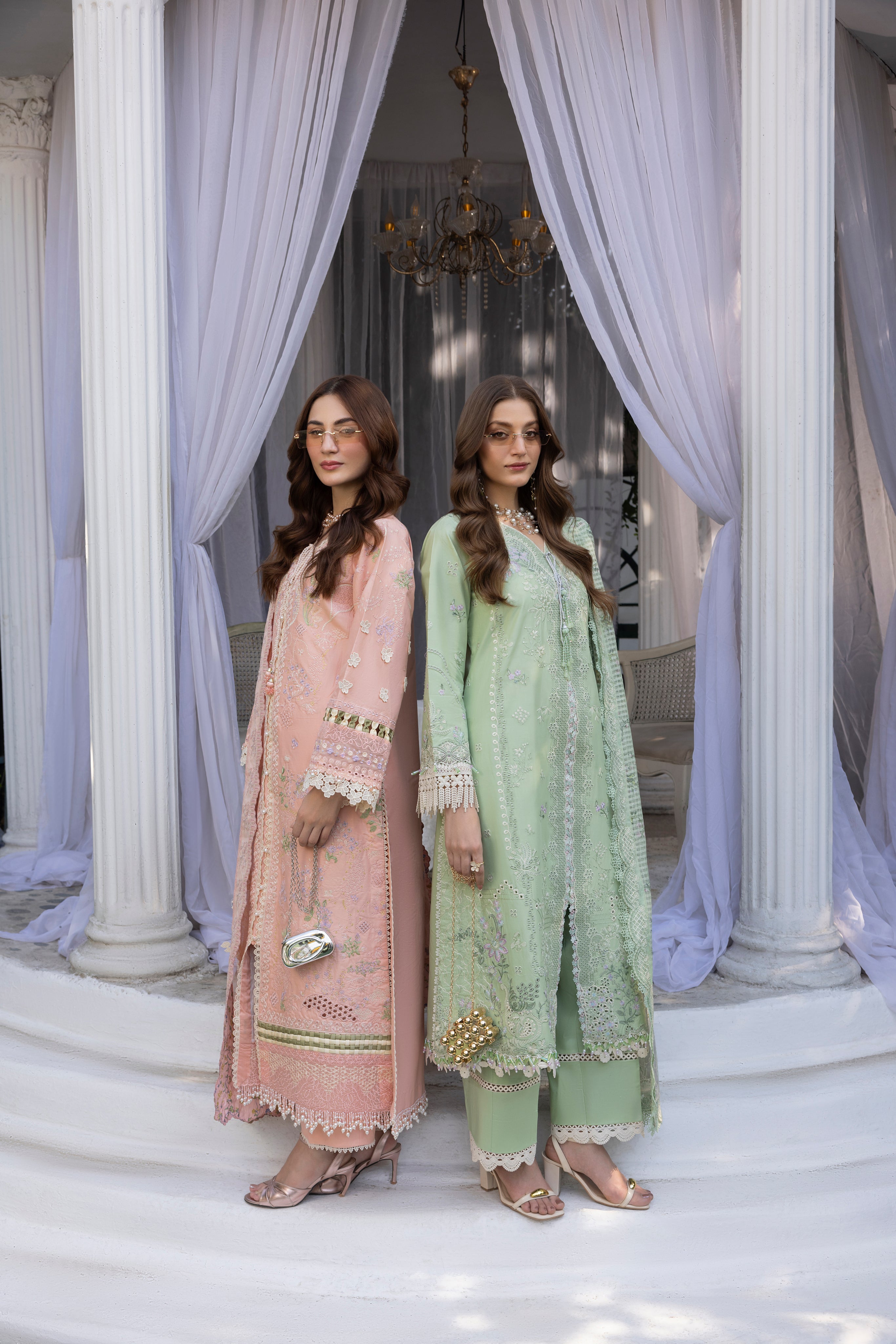 MEHAML-MINT BLISS-LAWN EMBROIDERED-MBN-06