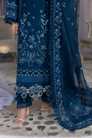 MEHMAL-DAISY-LAWN EMBROIDERED-MBN-08