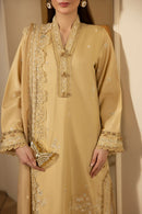 MEHMAL_DESERT GOLDRAW -RAW SILK HAND EMBELLISHED EMBROIDERED-D-100016