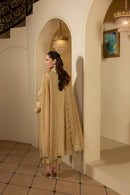 MEHMAL_DESERT GOLDRAW -RAW SILK HAND EMBELLISHED EMBROIDERED-D-100016