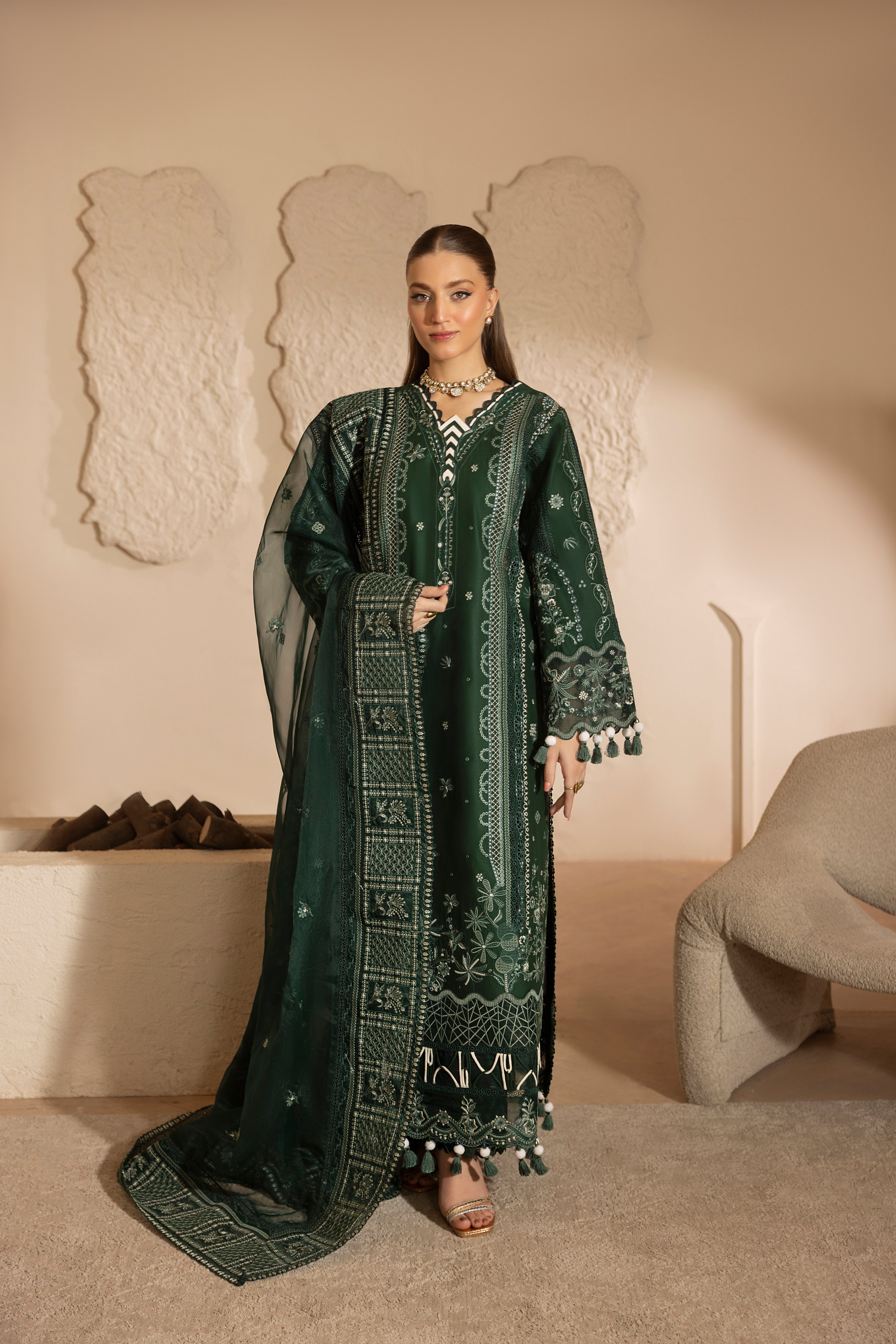 MEHMAL-ZINIA-LAWN EMBROIDERED-MBN-07