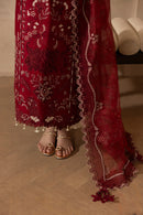 MEHMAL-MARIGOLD-LAWN EMBROIDERED-MBN-09