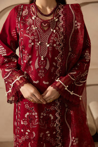 MEHMAL-MARIGOLD-LAWN EMBROIDERED-MBN-09