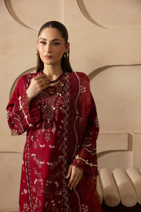 MEHMAL-MARIGOLD-LAWN EMBROIDERED-MBN-09