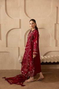 MEHMAL-MARIGOLD-LAWN EMBROIDERED-MBN-09