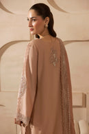 MEHMAL_DUSTY ROSE-RAW SILK HAND ENSEMBLE EMBROIDERED-ADR-100011