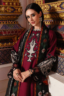 CHARIZMA-3PC KHADDAR PRINTED SHIRT WITH KHADDAR PRINTED DUPATTA AND PRINT TROUSER-BIC-