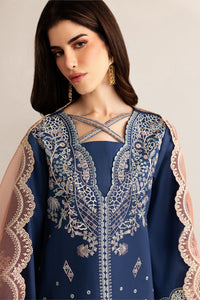 GARNET-3PC LAWN EMBROIDERED SHIRT WITH ORGANZA TYE&DYE EMB DUPATTA AND TROUSER-BIC-4894