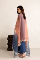 GARNET-3PC LAWN EMBROIDERED SHIRT WITH ORGANZA TYE&DYE EMB DUPATTA AND TROUSER-BIC-4894