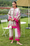JAZMIN-3PC KHADDAR PRINTED SHIRT WITH KHADDAR PRINTED DUPATTA AND PRINTED TROUSER-BIC-2625