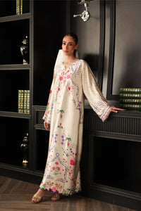 LULUSAR-2PC-SHAMOZE SILK PRINTED SHIRT WITH SILK TROUSER-BIC-9014