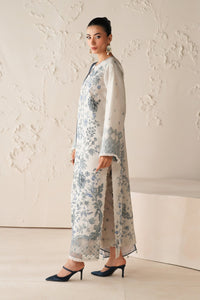 BAROQUE-3PC VISCOSE PRINTED SHIRT WITH VISCOSE PRINTED DUPATTA AND TROUSER-BIC