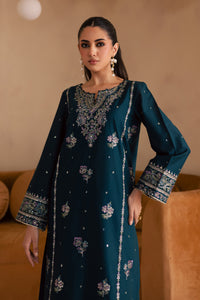 BATIK-2PC DHANAK SEQUIN EMBROIDERED SHIRT & EMBROIDERED TROUSER-BIC-109
