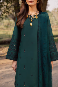 BATIK-3PC DHANAK EMBROIDERED SHIRT WITH DHANAK EMBROIDERED SHAWL AND TROUSER-BIC-5197