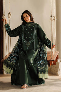 ETHNC-3PC LAWN EMBROIDERED SHIRT WITH CHIFFON PRINTED DUPATTA AND TROUSER-BIC-4870
