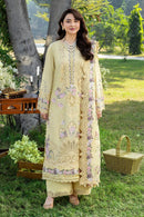 RANG RASIYA-3PC LAWN EMBROIDERED SHIRT WITH KHADDI NET EMBROIDERED DUPATTA AND TROUSER-BIC-4801