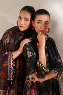 BAROQUE-3PC VISCOSE PRINTED SHIRT WITH VISCOSE PRINTED DUPATTA AND TROUSER-BIC