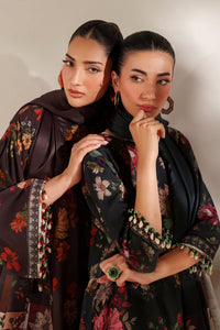 BAROQUE-3PC VISCOSE PRINTED SHIRT WITH VISCOSE PRINTED DUPATTA AND TROUSER-BIC