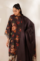 BAROQUE-3PC VISCOSE PRINTED SHIRT WITH VISCOSE PRINTED DUPATTA AND TROUSER-BIC