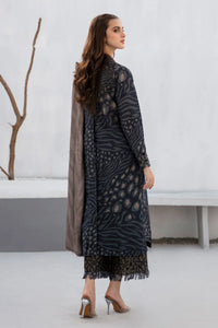 BAROUQE-3PC KHADDAR PRINTED SHIRT WITH KHADDAR PRINT DUPATTA AND PRINT TROUSER-BIC-2620