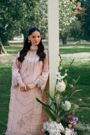 GARNET-3PC LAWN EMBROIDERED SHIRT WITH CHIFFON EMBROIDERED DUPATTA AND TROUSER-BIC-4840