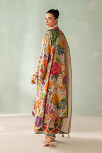BAROQUE-3PC VISCOSE PRINTED SHIRT WITH VISCOSE PRINTED DUPATTA AND TROUSER-BIC