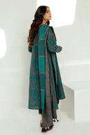 BAROQUE-3PC KHADDAR PRINTED SHIRT WITH KHADDAR PRINT DUPATTA AND PRINT TROUSER-BIC-2616