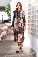 BAROQUE-3PC KHADDAR PRINTED SHIRT WITH KHADDAR PRINTED DUPATTA AND PRINT TROUSER-BIC-2623