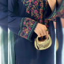 BRANDSINN-3PC DHANAK EMBROIDERED SHIRT WITH BAMBER CHIFFON DUPATTA AND EMB TROUSER-BIC-4076