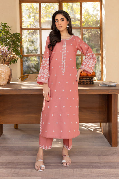BATIK-2PC LAWN EMBROIDRED SHIRT WITH LAWN EMBROIDRED SLEEVES-BIC-3453