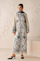 BAROQUE-3PC VISCOSE PRINTED SHIRT WITH VISCOSE PRINTED DUPATTA AND TROUSER-BIC