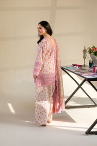 SOBIA NAZIR-3PC LAWN DIGITAL PRINTED EMB SHIRT WITH SILK PRINTED DUPATTA AND PRINTED TROUSER-BIC-056